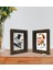 Gift Atatürk Tasarımlı Dekoratif 2'li Doğal Masif Ahşap Çerçeve 15X20CM-19 2