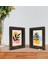 Gift Dekoratif 2'li Doğal Masif Ahşap Çerçeve 15X20CM-18 2