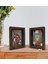 Gift Dekoratif 2'li Doğal Masif Ahşap Çerçeve 15X20CM-76 2