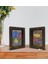 Gift Dekoratif 2'li Doğal Masif Ahşap Çerçeve 15X20CM-58 2