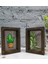 Gift Dekoratif 2'li Doğal Masif Ahşap Çerçeve 15X20CM-51 1