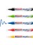 5100 Akrilik Markör 2-3 mm Yuvarlak Uç - 5'li Set Pastel Sarı Mavi Gül Yeşil Gri 3