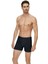 12 Adet Siyah Renk Likralı Modal Boxer 1