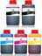Ecotank Uyumlu Mürekkep 5 Renk Qc Pro Serisi 500ML Pro Set 5 Renk 1