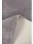 Modern Dekoratif Halı Jel Kaymaz Taban Peluş Puffy Gri Post Halı 03 2