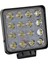 2tt.tas 12/80V Çalışma Lambası, 16 LED 48W Kare, L-1005, 2 Adet 2