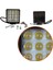 2tt.tas 12/80V Çalışma Lambası, 16 LED 48W Kare, L-1005, 2 Adet 3