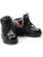 Hakiki Deri Kürklü Unisex Çocuk Worker Bot 006KPA1002 4