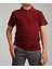 Cocuk Polo Yaka Kısa Kol Bordo Okul T-Shirt 2