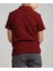 Cocuk Polo Yaka Kısa Kol Bordo Okul T-Shirt 4