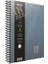 Index Notes 17 x 24 Spiralli - Ayraçlı Defter Sert Kapak 140 Yaprak Çizgili 1