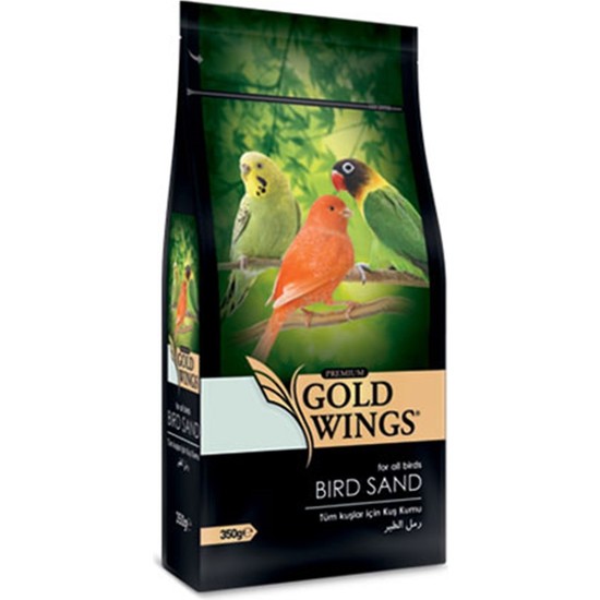 Gold Wings Premium Kuş Kumu 250 gr Tüm Kuşlar İçin Kullanım Amacıyla Özel Formül
