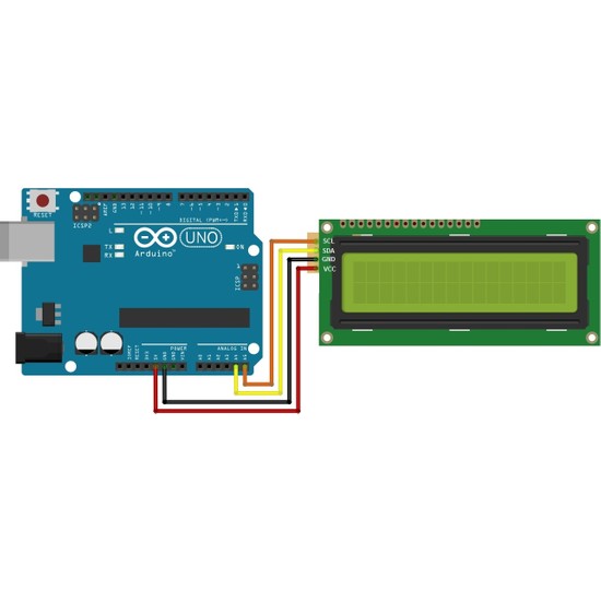 Arduino 4X20 LCD Ekran I2C Modüllü Fiyatı - Taksit Seçenekleri