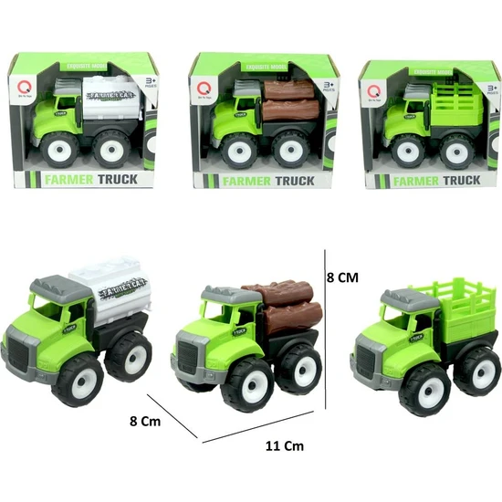 Happy Toys Birlik Toys  Farmer Truck Kırılmaz Sevimli Kamyonlar