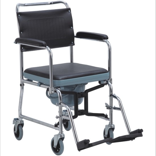 Medcenter KY689 Banyo ve Tuvalet Özellikli Ev Tipi Tekerlekli Sandalye